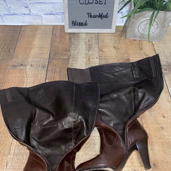 Coach Millie Boots Size 7.5  Signature C Logo Print - Picture 11 of 13